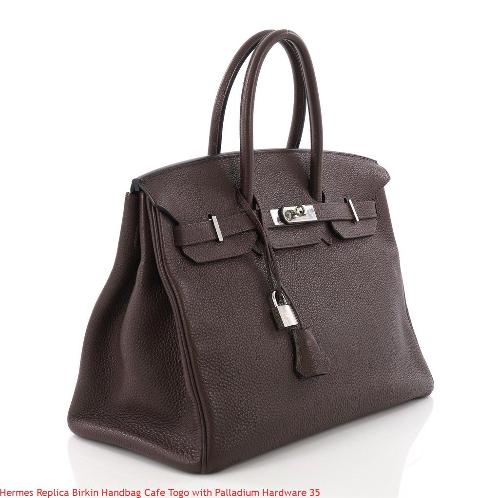 Hermes Replica Birkin Handbag Cafe Togo with Palladium Hardware 35 – Replica Hermes Handbags ...